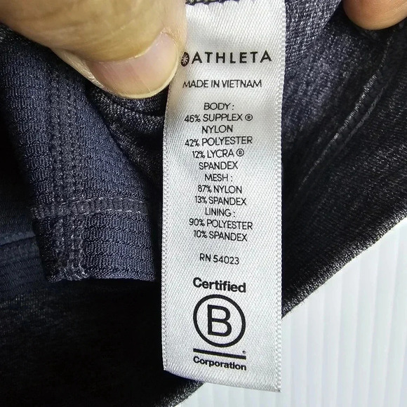 NWOT Athleta Charcoal Gray Women's Metro Downtown Skort Size Small - Picture 10 of 12